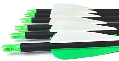 GPP Archery Carbon 30-Inch Targeting/Hunting Arrows Field Points Replaceable Tips for Recuve Bow & Compound Bow