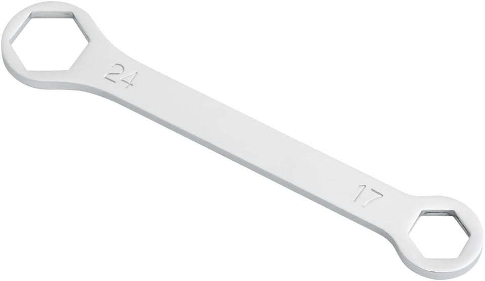 TUSK 22mm/27mm Racer Axle Combo Wrench with 13/16" for 2-Stroke Plug Removal