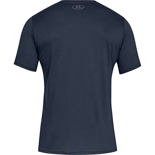 Under Armour Men's UA Boxed Sportstyle T-Shirt Large Academy Blue & Red