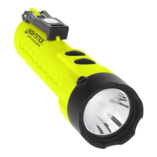 Nightstick XPP-5422GMXA Dual-Light Flashlight with Magnets, 3 AA Not Included, Green/Black