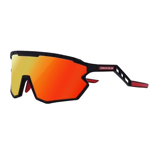 Sports Sunglasses Cycling Glasses Pink Polarized Glasses Baseball glasses with 3 lenses,Fishing,Ski Running Golf