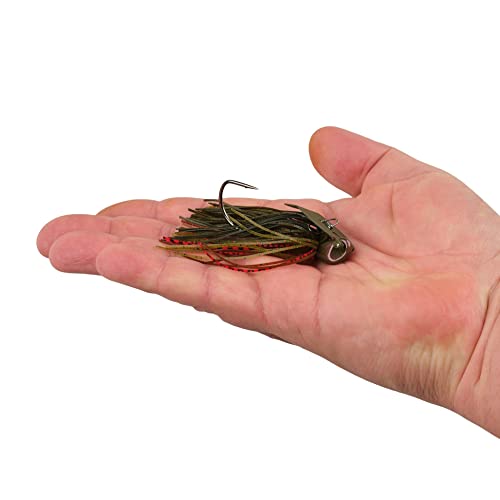 Berkley SlobberKnocker Fishing Jig - Hot Craw / 3/8 oz, 4/0 Hook