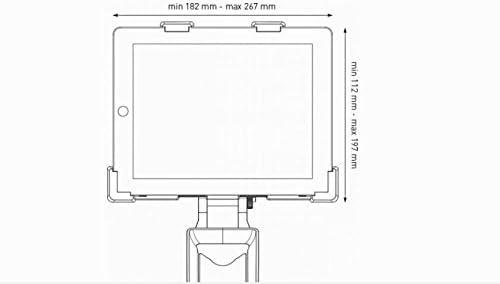 Tablet Handlebar Bracket by Tacx - Secure Mount for Biking & Fitness