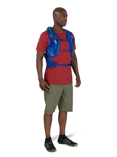 Osprey Duro 15L Men's Running Hydration Vest with Hydraulics Reservoir, Phantom Grey/Toffee Orange, Large/X-Large