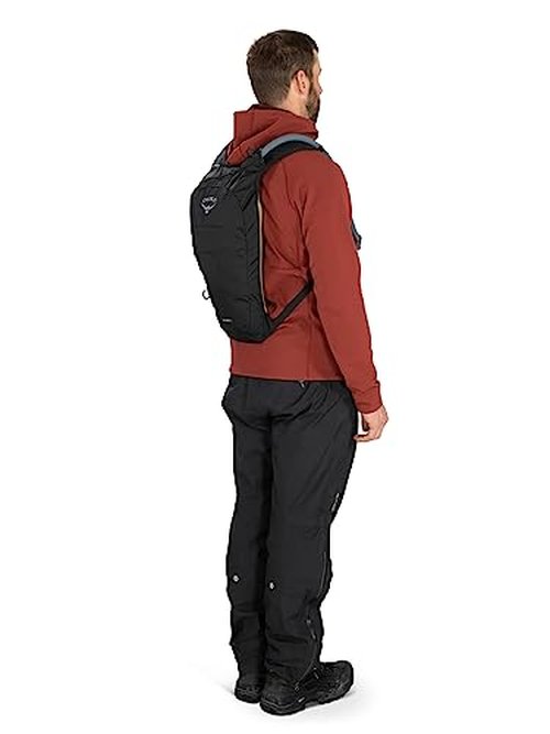 Osprey Glade 5L Ski and Snowboard Backpack with Hydraulics Water Reservoir, Black