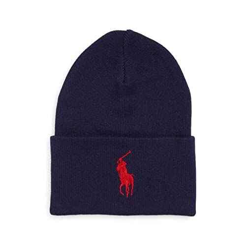 POLO RALPH LAUREN Men`s Big Pony Beanie (N(PP0642-410)/R, One Size)
