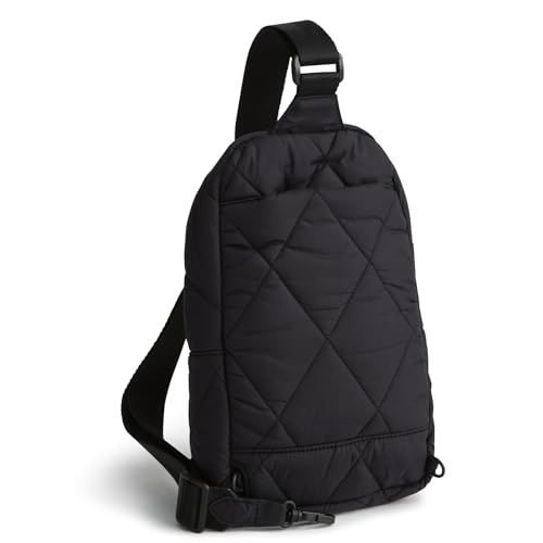 Vera Bradley Women's Featherweight Lorman Sling Backpack Bag, Moonless Night, One Size