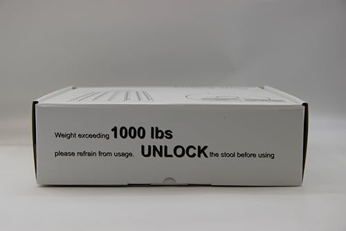 ALEVMOOM 2025 XXL 19.7" Collapsible Stool with Cushion, Capacity 1000lbs Portable Stools for Adults Heavy Duty, Adjustable Height Telescoping Folding Stool, for Outdoor Camping Travel Hiking Fishing