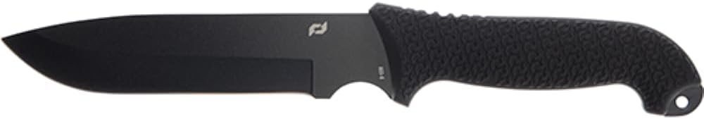 Schrade Delta Class Bedrock High Carbon Steel Fixed Blade Knife with 7in Drop Point Blade for Buschcraft