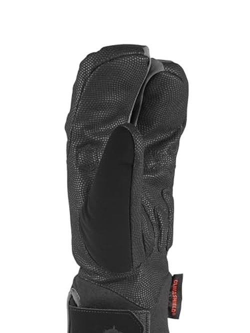 Barwick Waterproof Extreme Cold Weather Cycle Split Finger Glove | Black | X-Large