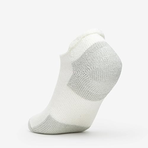 Thorlos J Max Cushion Running Socks - White 3 Pairs Medium