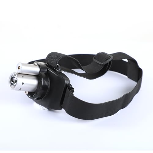 2025 New Rechargeable LED Laser Headlamp Physical Therapy Headlamp High Lumens- Lightweight Enhance Professional Physical Therapy with Adjustable Angles Headband Comfortable and Easy to Adjust