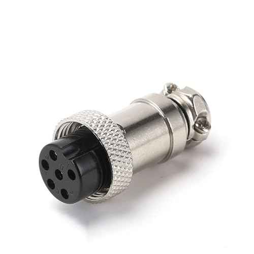 3PCS GX16 6 PIN CB Microphone Plug