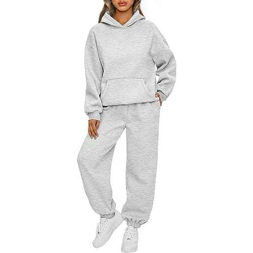 AUTOMET Womens 2 Piece Outfits Lounge Hoodie Sweatsuit Sets Plus Size Fall Fashion Clothes Airport Travel Pants Tracksuits