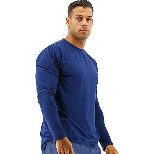 TYR Men's Long Sleeve Sun Protection Performance T-Shirt UPF 50+