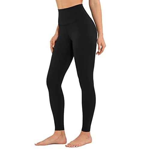 CRZ YOGA Air Feeling High Waisted Leggings for Women 28'' - Warm Thick Workout Buttery Soft Yoga Pants Lounge