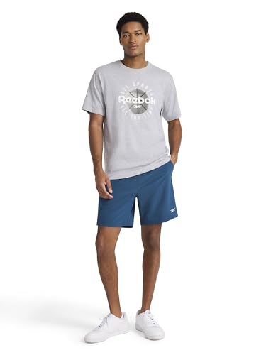 Men's Reebok Glider Running Shorts 7 Inch - Large Majolica Blue
