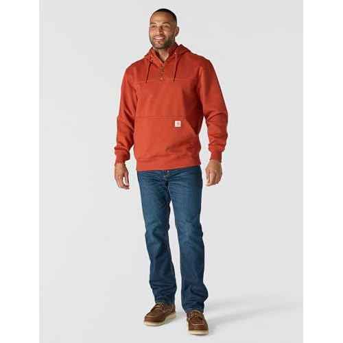 Carhartt mens Rain Defender Loose Fit Heavyweight Quarter-zip Sweatshirt