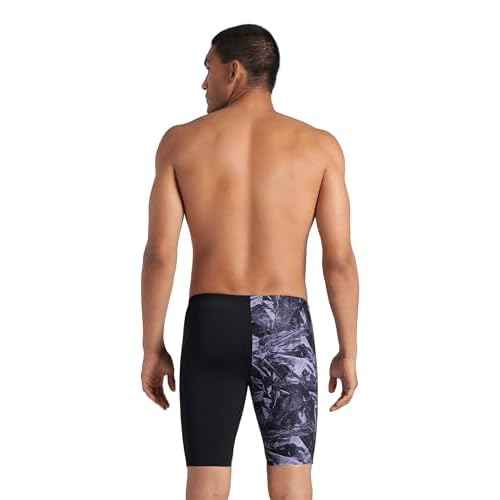 Arena Mens Arena Performance Men's Crackle Swim Jammer Athletic Swimwear Professional Swimsuit