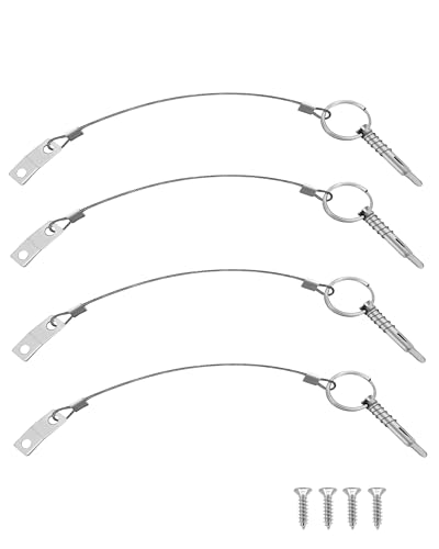 316 Stainless Steel Boat Bimini Top Quick Release Pins 4 Pack