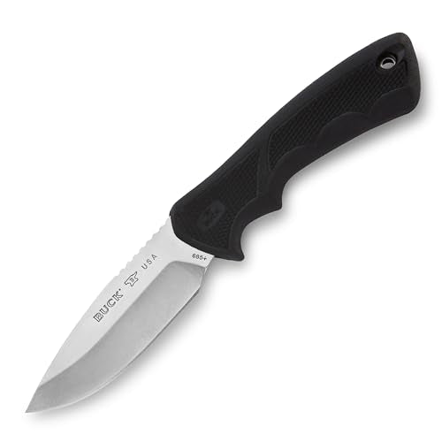 Large BuckLite Max II Hunting Knife - 4 Inch Blade, Full Tang, USA Made