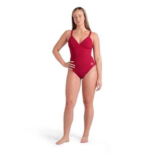 ARENA Women's Lara Shapewear Soft Curve Back B Cup One Piece Swimsuit
