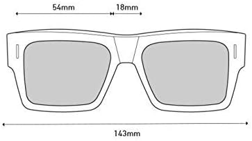 Spy Optic Bowery, Square Sunglasses, Color and Contrast Enhancing Lenses