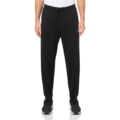 HUGO Men's Smiley Logo Cotton Sweatpants