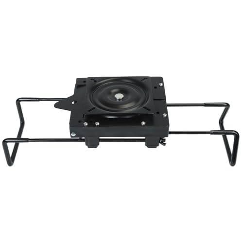 Boat Seat Mount Clamp On Base with Quick Release 360° Swivel