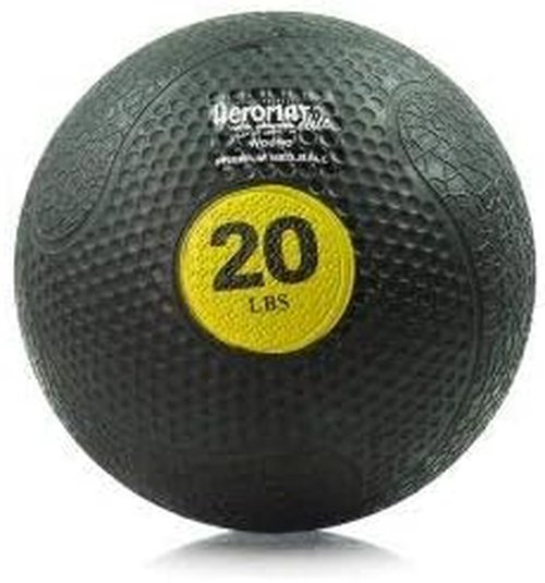 ECO-WISE Aeromat Extreme Elite Medicine Ball 20LB, Yellow