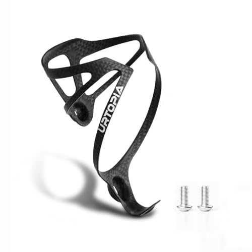 Full Carbon Fiber Bike Water Bottle Holder, Ultra-Light Water Bottle Cage for Bike, High Strength Durable Carbon Cup Holder for Bike, Road Bike, Mountain Bike, Electric Bike (1pack)