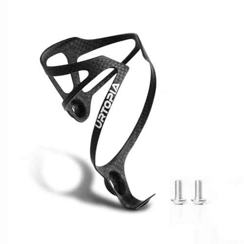 Full Carbon Fiber Bike Water Bottle Holder, Ultra-Light Water Bottle Cage for Bike, High Strength Durable Carbon Cup Holder for Bike, Road Bike, Mountain Bike, Electric Bike (1pack)