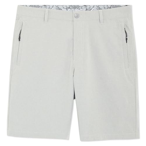 Men's Quick Dry Water-Friendly Hybrid Shorts - 34 / Grey