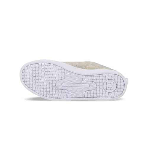 DC Shoes Women's Court Graffik Sneaker, LT. Gold, 5