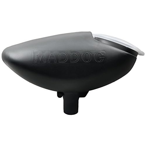 Maddog 200 Round Paintball Loader ? .68 Cal Gravity-Fed Hopper | Universal Paintball Marker Accessory