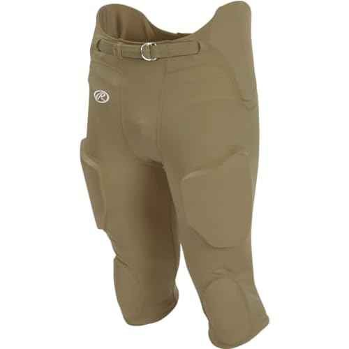 Rawlings Boys Fpl Lightweight Football Pants | Integrated Pads | Practice/Game Use | Youth Sizes | Multiple Colors