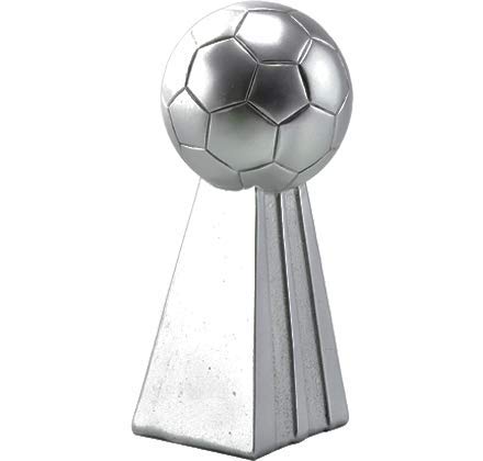 10-Inch Soccer Trophy with Custom Engraving – Metallic Award for Sports Tournament