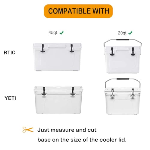 8 ft Cooler Lid Gasket Replacement Seal for Yeti RTIC 70qt 110qt Coolers