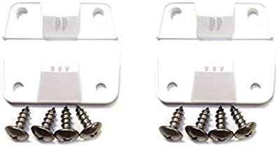 Aftermarket Coleman Cooler Replacement Hinges with Stainless Steel Screws (2 Pack)