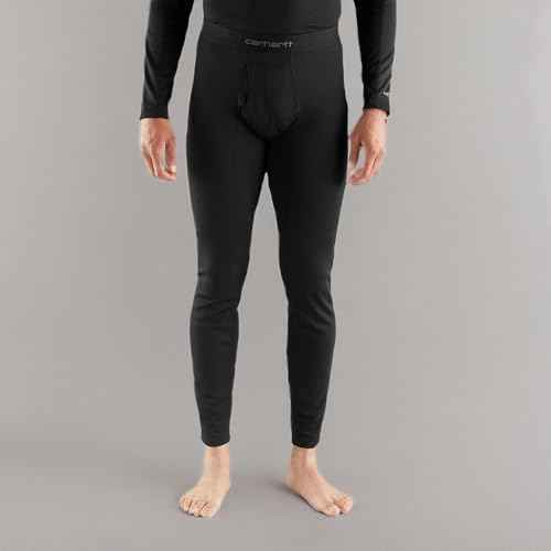 Carhartt Men's MBL106 Base Force¢ç Midweight Base Layer Tech Bottom