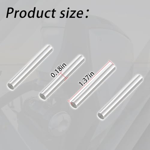 Outboard Propeller Shear Drive Pins - Replacement 4 Pack for Johnson & Evinrude