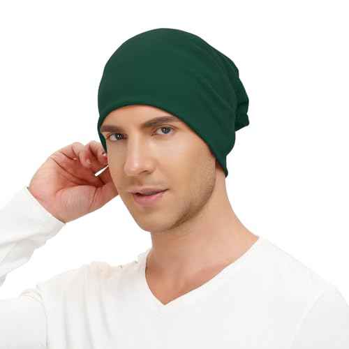 Unisex Slouchy Beanie Cotton Lightweight Beanie Hat Skull Cap Night Sleep Hat Hip-Hop Hat