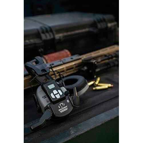 Walker's Recon Digital Muffs - Durable IPX4 Resistant Shooting Hearing Protection Electronic Muffs, 2 AAA Batteries Included
