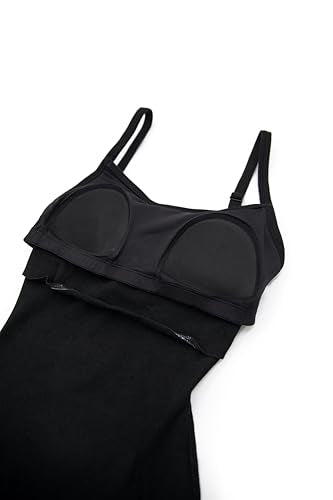 Capezio Women's Camisole Leotard with Bratek® - Black, Size L (10-12)