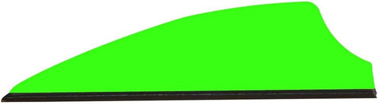 Q2i Fusion-II Shield Cut Arrow Vanes - 100 Pack, Durable Lightweight Fletching for Archery