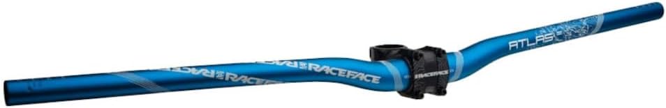 Race Face Atlas Riser Bar, (31.8) 32mm/785mm, Blue (HB12AR31.8BLU)