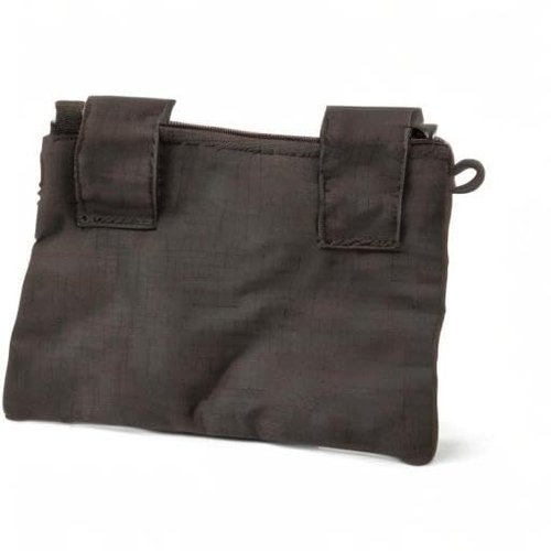 MULEPAK Original Pouch in Night Black, 5"x7.25" Loseproof and Pickpocket Proof Safety Wallets, Outdoor Sports Belt Bags and Travel Fanny Waist Pack for Men and Women