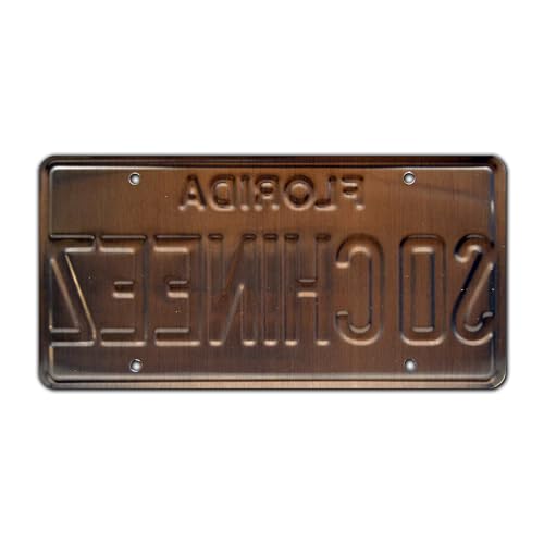 Florida License Plate - Metal Embossed Aluminum Car Plate - Fresh Off the Boat