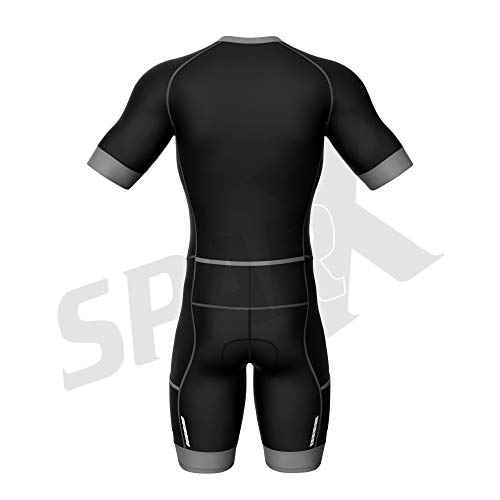 Sparx Men Triathlon Suit Short Sleeve Aero Tri Suit