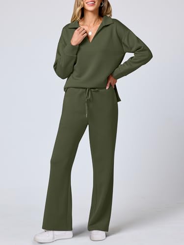 Women’s Lounge Sweat Sets 2-Piece Fall Outfits for Cozy Casual Wear
